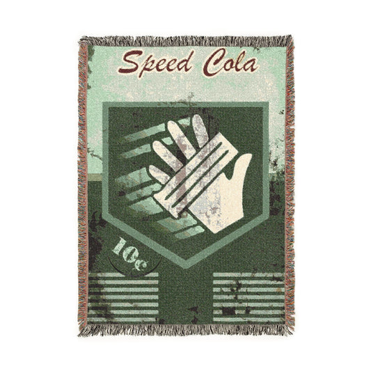 Speed Cola Woven Blanket